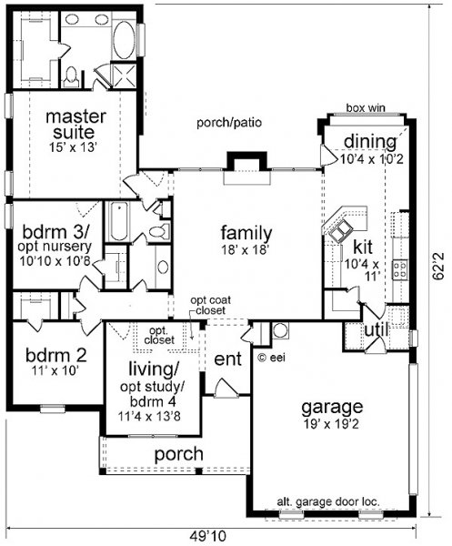 Click on house plans image to enlarge