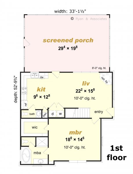 Click on house plans image to enlarge