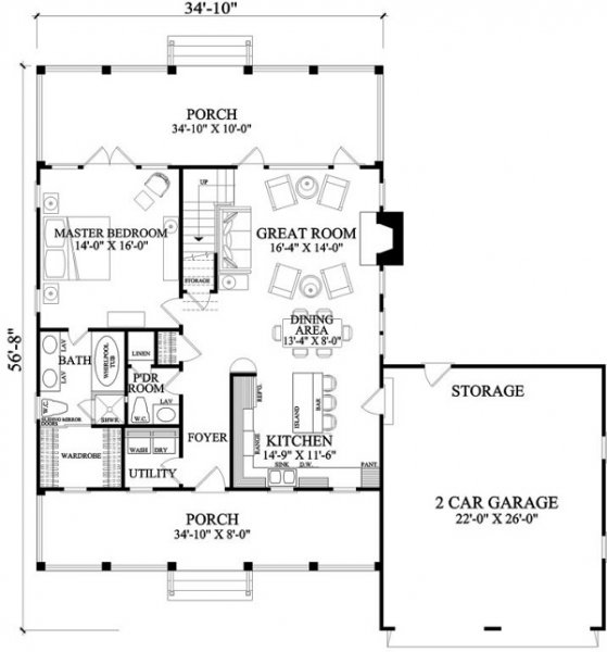 Click on house plans image to enlarge