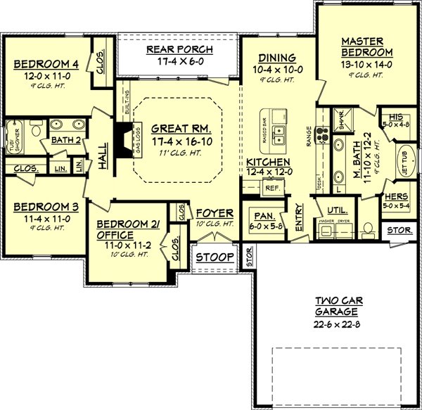 Click on house plans image to enlarge