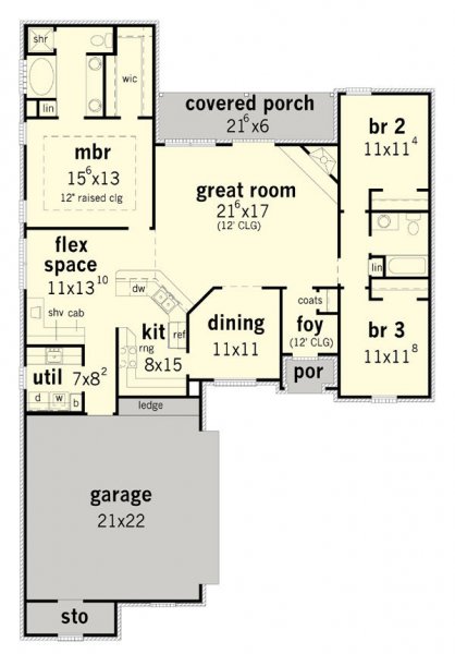 Click on house plans image to enlarge