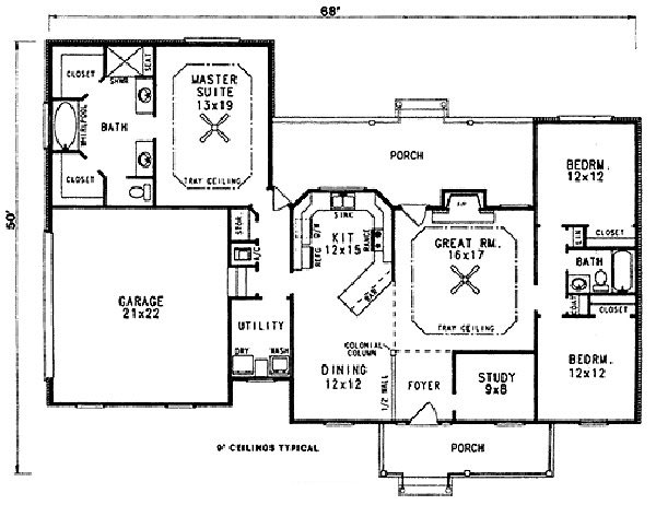 Click on house plans image to enlarge