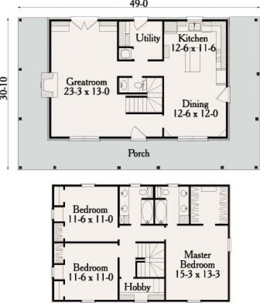 Click on house plans image to enlarge