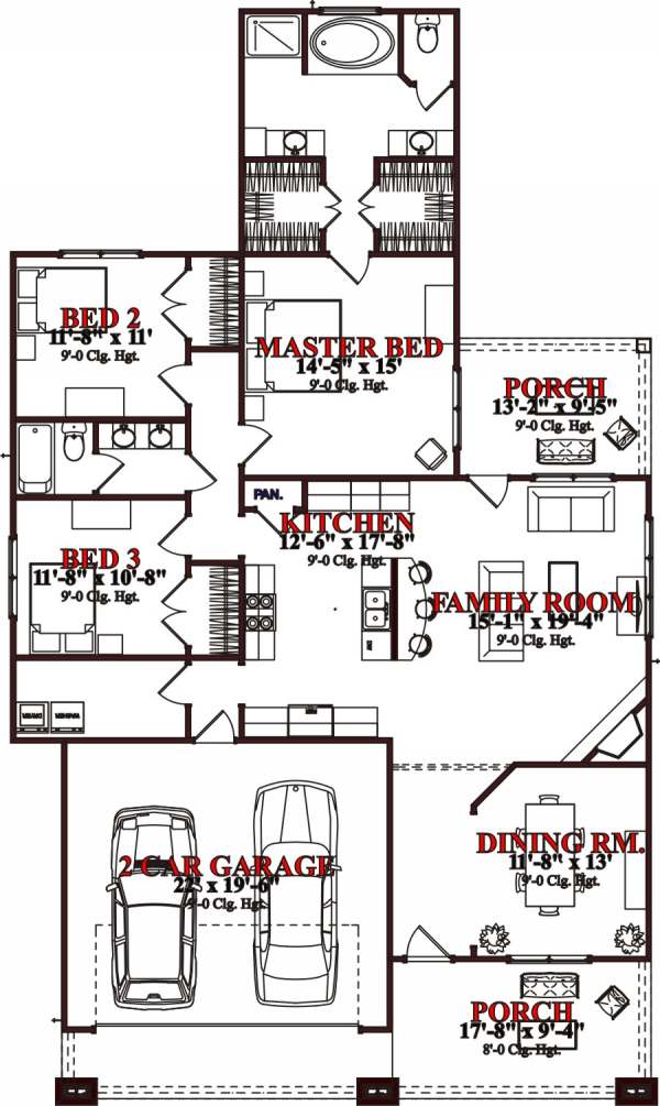 Click on house plans image to enlarge