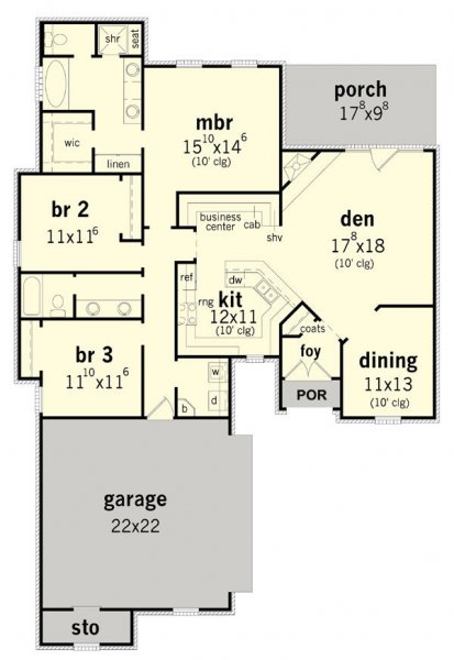 Click on house plans image to enlarge