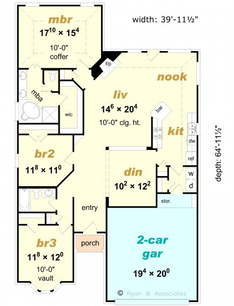 Click on house plans image to enlarge