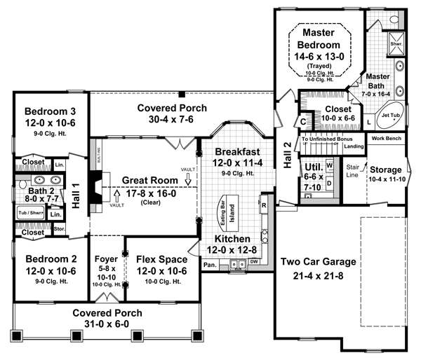 Click on house plans image to enlarge