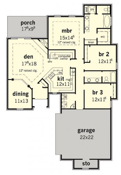 Click on house plans image to enlarge