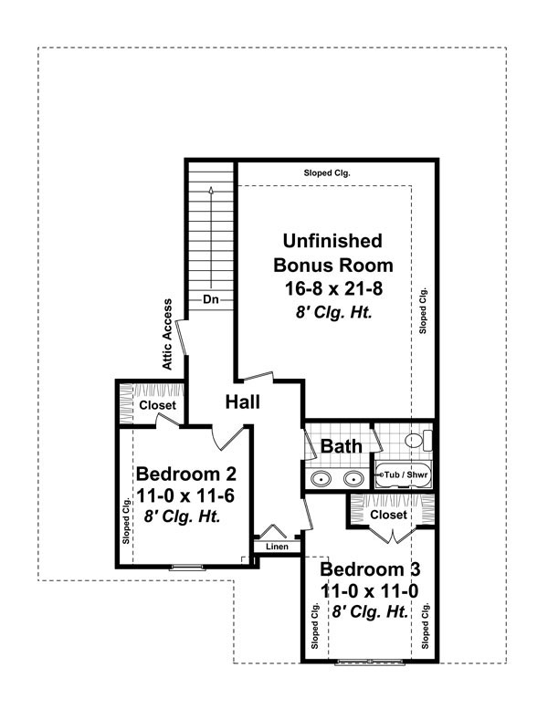 Click on house plans image to enlarge