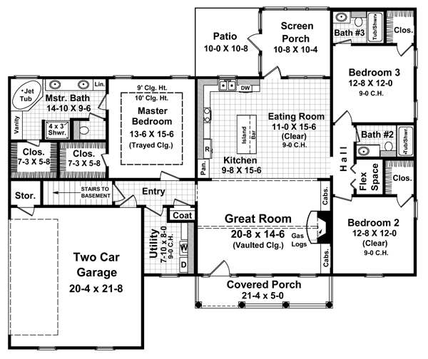 Click on house plans image to enlarge