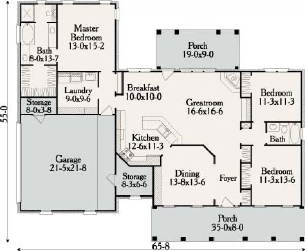 Click on house plans image to enlarge