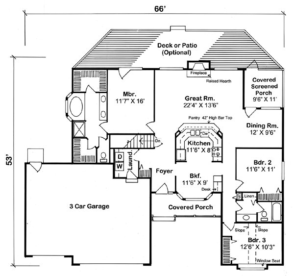 Click on house plans image to enlarge