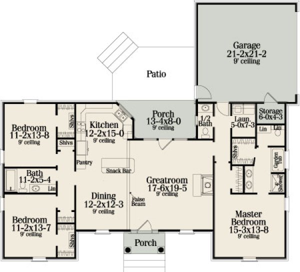 Click on house plans image to enlarge