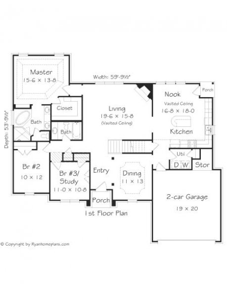 Click on house plans image to enlarge