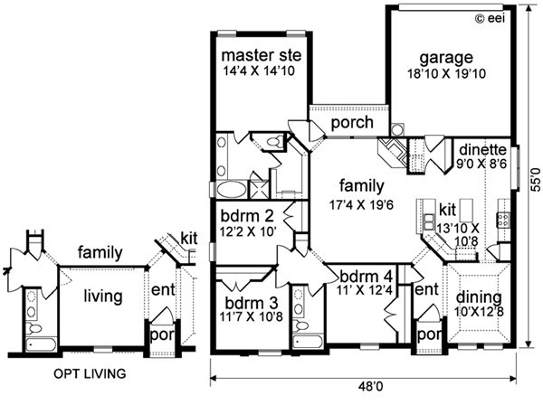 Click on house plans image to enlarge