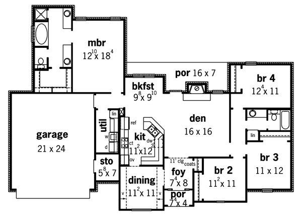 Click on house plans image to enlarge