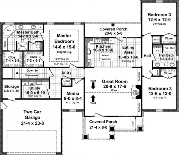 Click on house plans image to enlarge