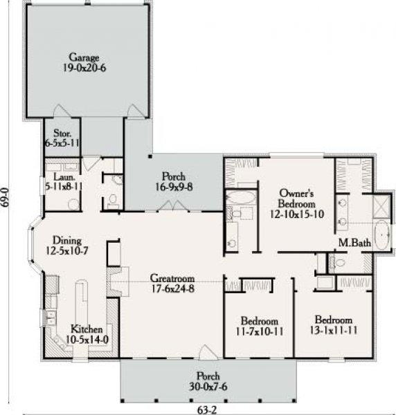 Click on house plans image to enlarge