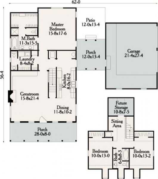 Click on house plans image to enlarge