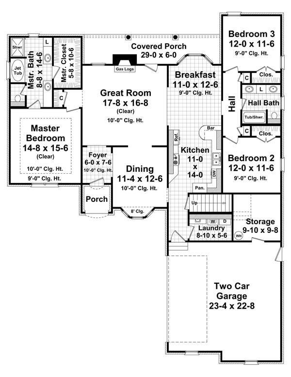 Click on house plans image to enlarge