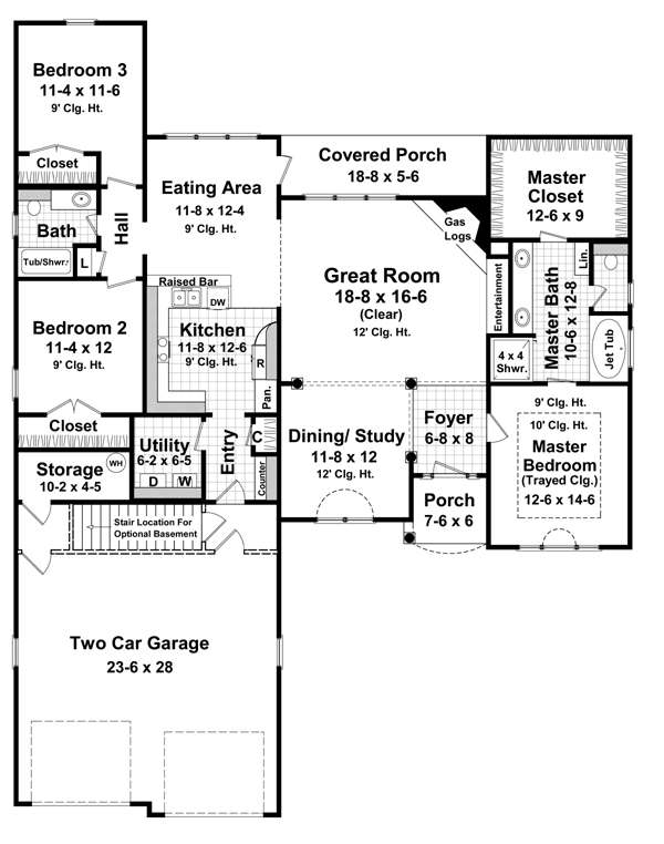 Click on house plans image to enlarge