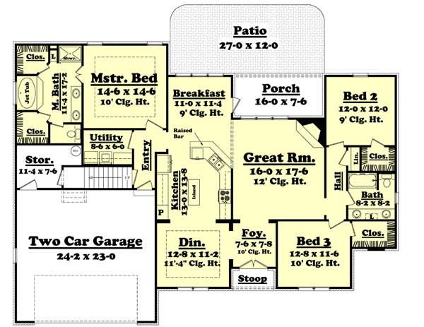 Click on house plans image to enlarge