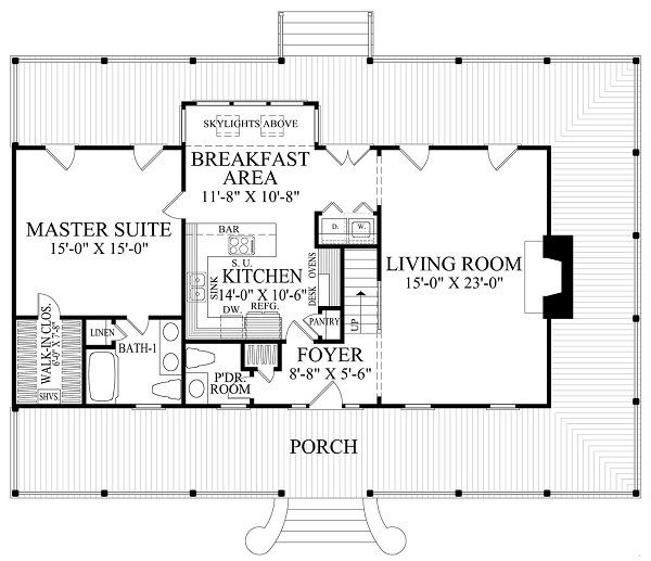 Click on house plans image to enlarge