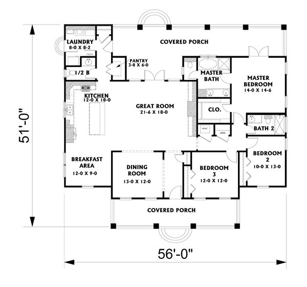 Click on house plans image to enlarge