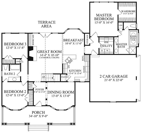 Click on house plans image to enlarge