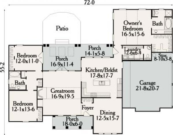 Click on house plans image to enlarge