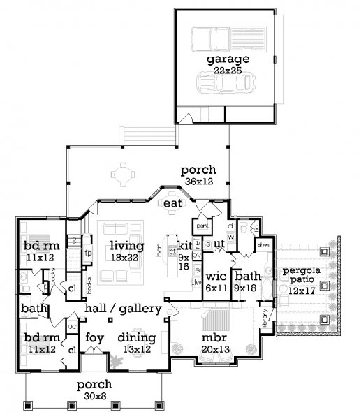 Click on house plans image to enlarge