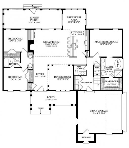 Click on house plans image to enlarge