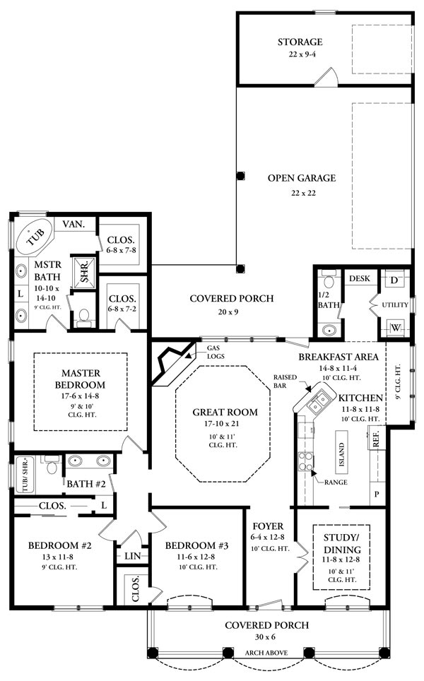 Click on house plans image to enlarge