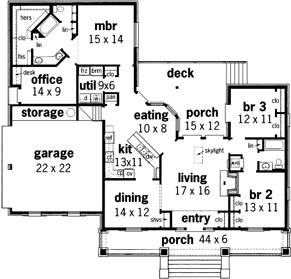 Click on house plans image to enlarge