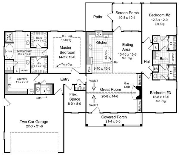 Click on house plans image to enlarge