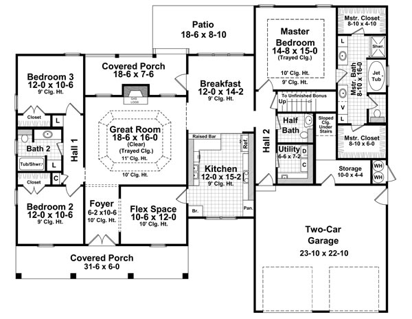 Click on house plans image to enlarge