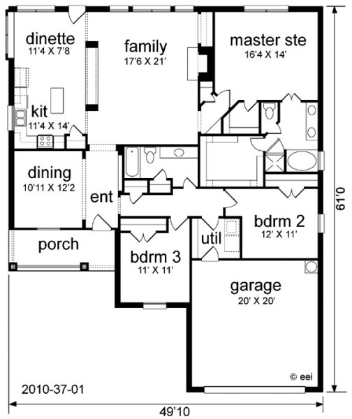 Click on house plans image to enlarge