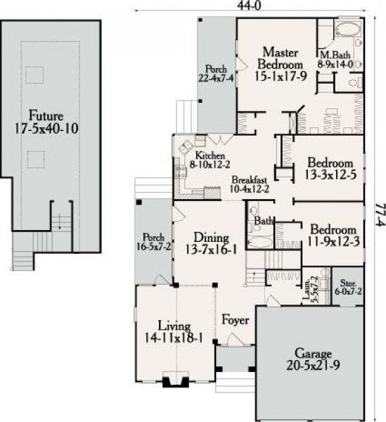 Click on house plans image to enlarge