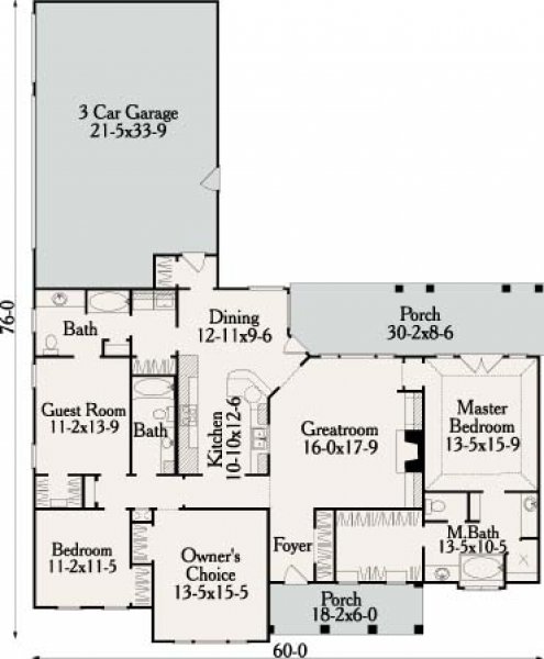 Click on house plans image to enlarge