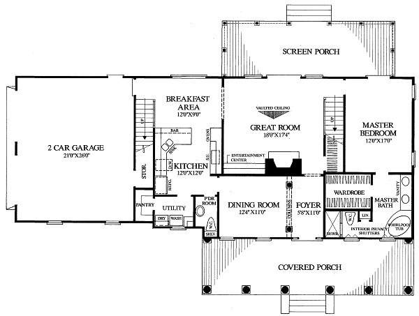 Click on house plans image to enlarge