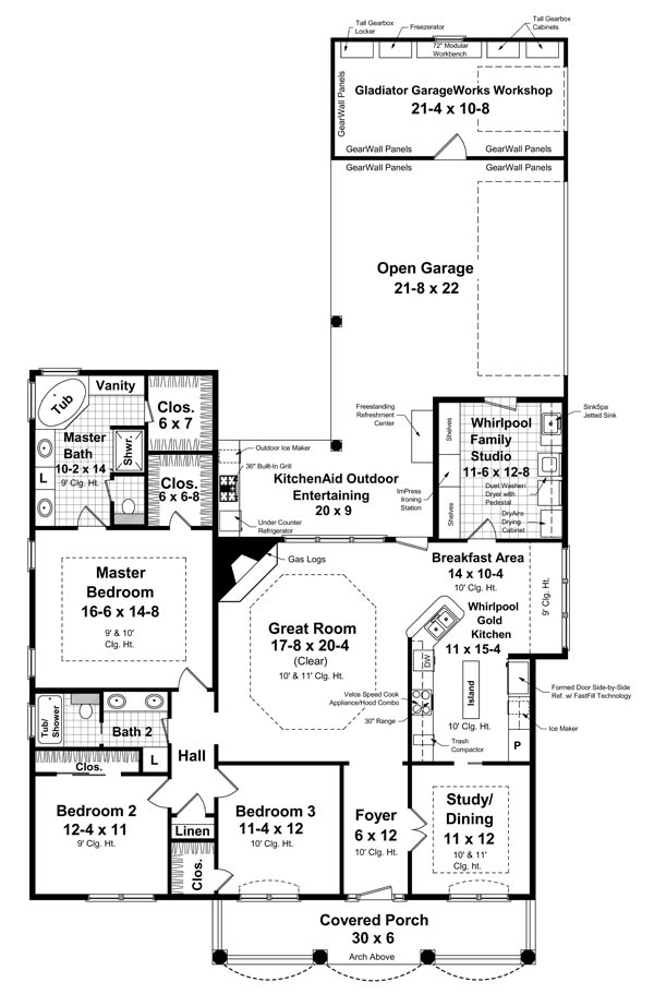 Click on house plans image to enlarge