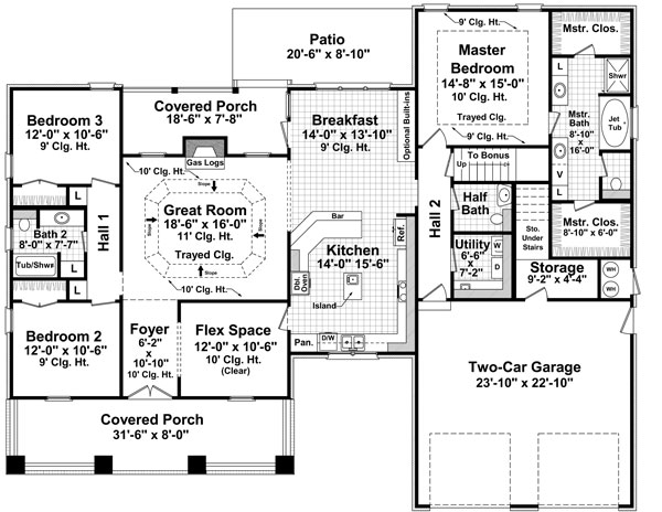 Click on house plans image to enlarge