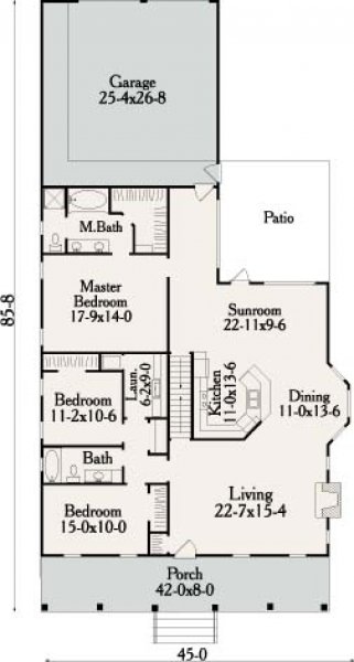 Click on house plans image to enlarge