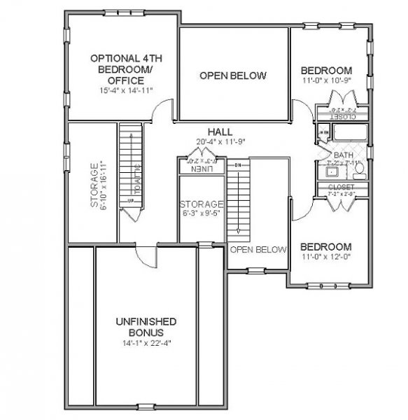 Click on house plans image to enlarge