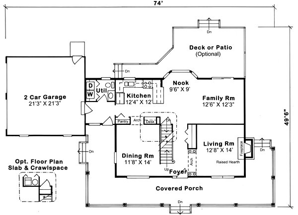 Click on house plans image to enlarge