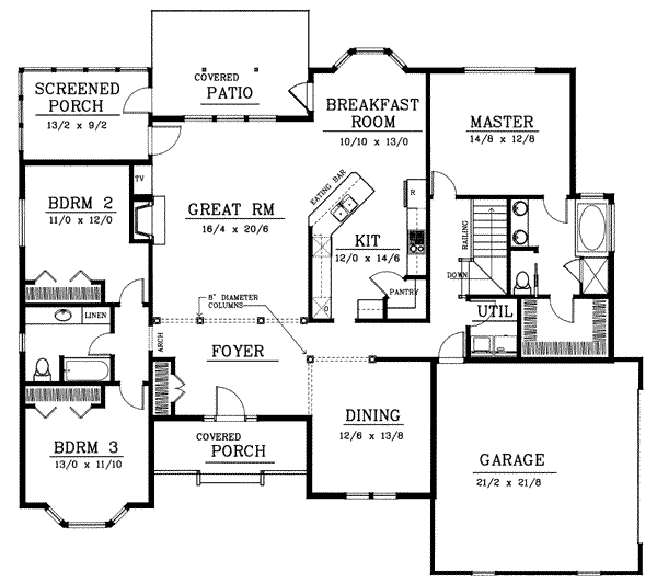 Click on house plans image to enlarge