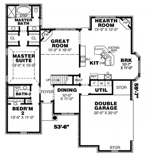 Click on house plans image to enlarge