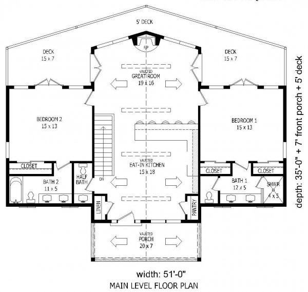 Click on house plans image to enlarge