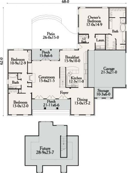 Click on house plans image to enlarge