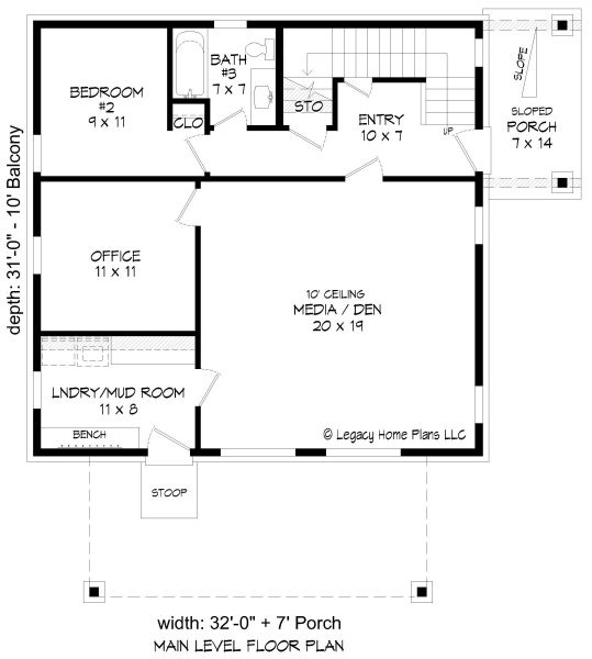 Click on house plans image to enlarge